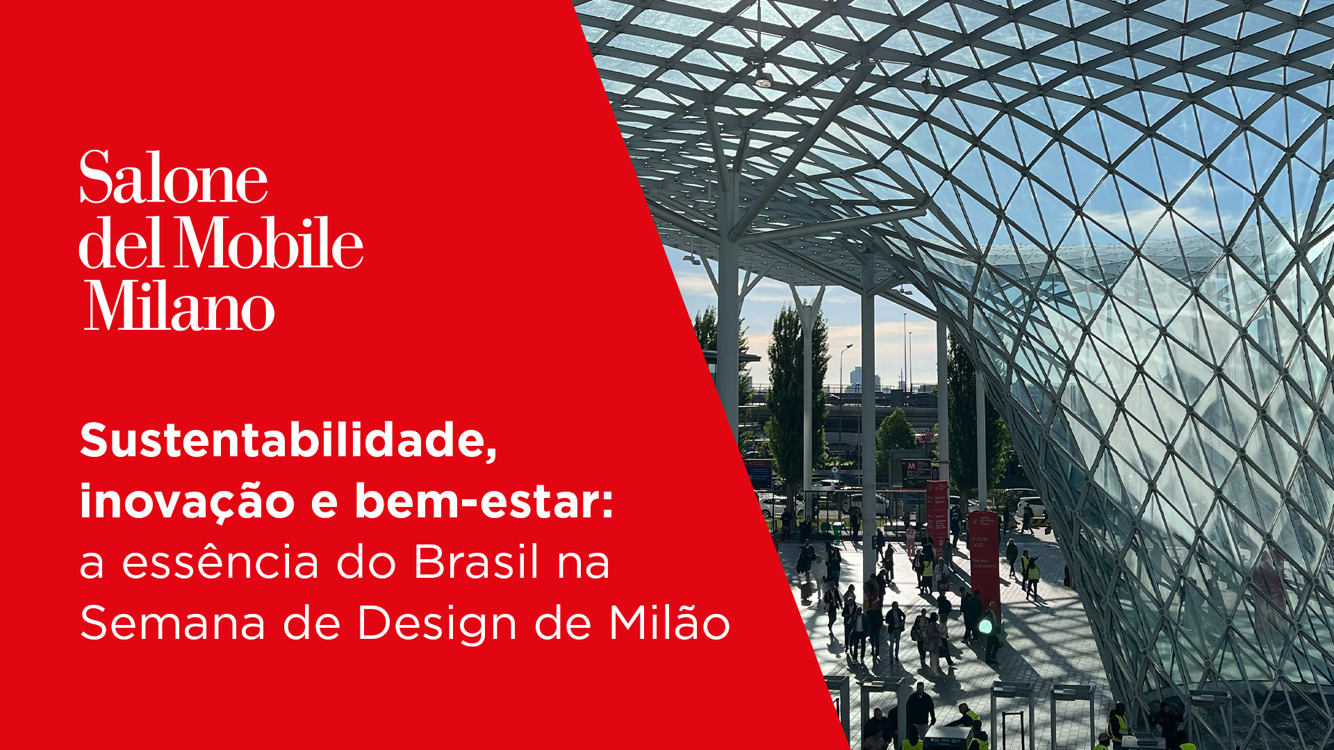 90 marcas brasileiras participam da Semana de Design de Milão 2025